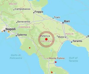 terremoto oggi puglia basilicata