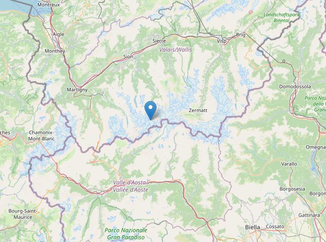 terremoto oggi valle d'aosta piemonte lombardia