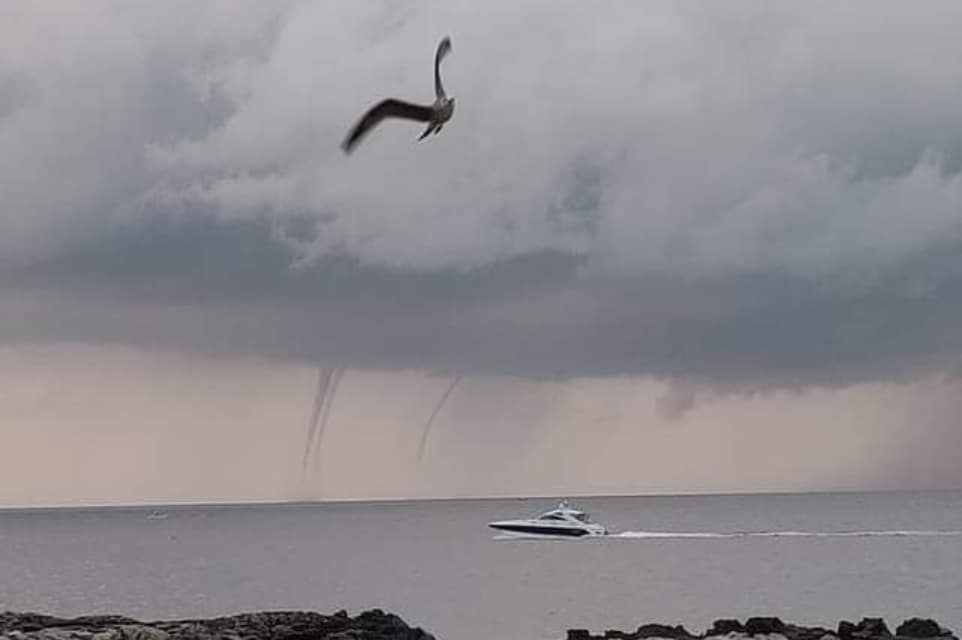 waterspout trapani