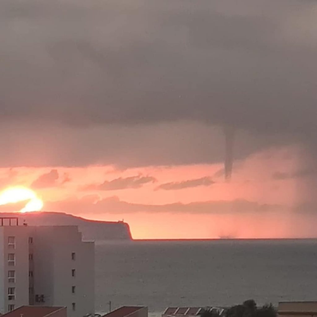 waterspout trapani