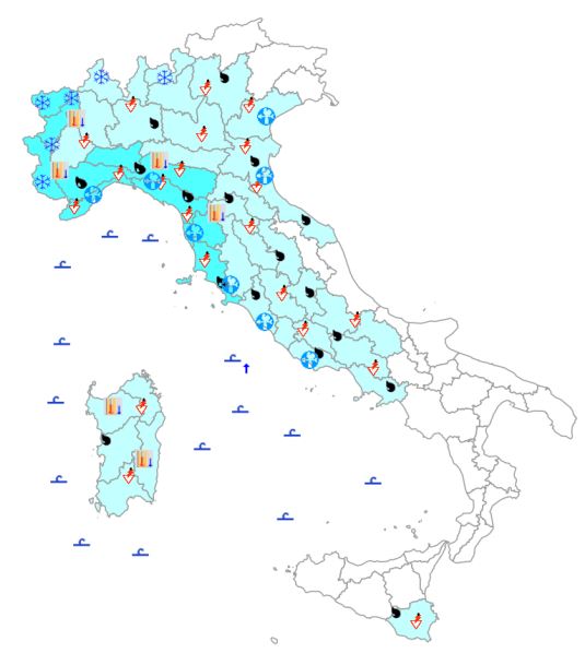 allerta meteo 14 novembre