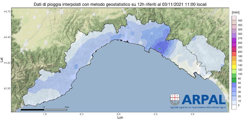 allerta meteo liguria