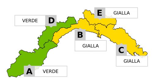 allerta meteo liguria