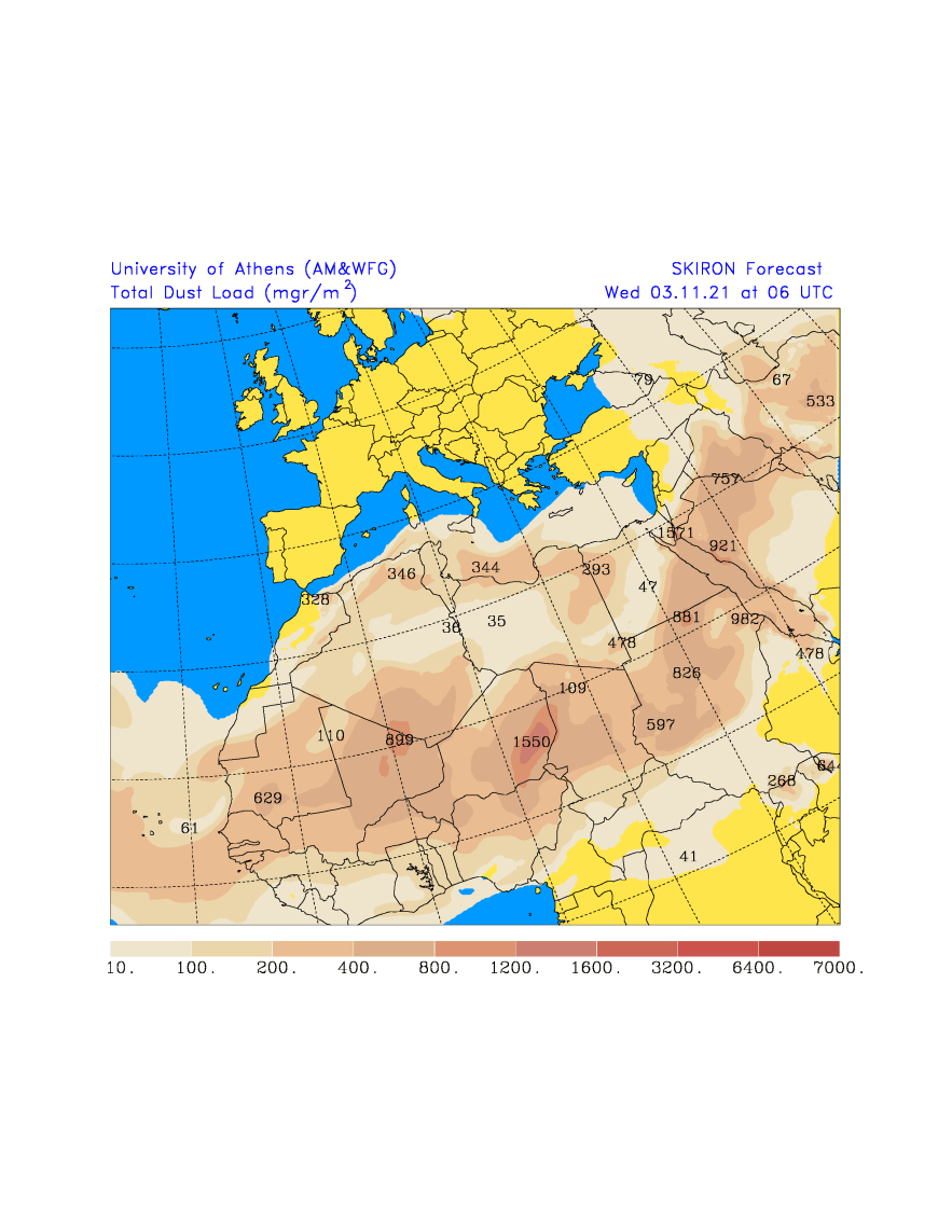 allerta meteo sabbia sahara inizio novembre 2021