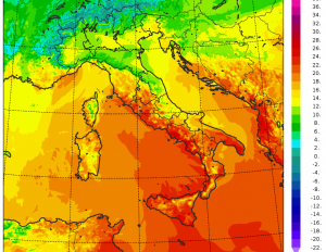 caldo anomalo domenica 7 novembre 2021