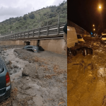 Maltempo, piogge torrenziali e frane nel Messinese: colata di fango invade Scaletta Zanclea, auto sepolte – FOTO