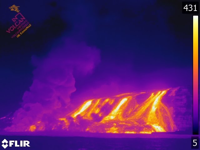 eruzione canarie la palma