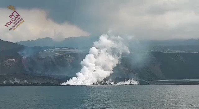 eruzione canarie la palma