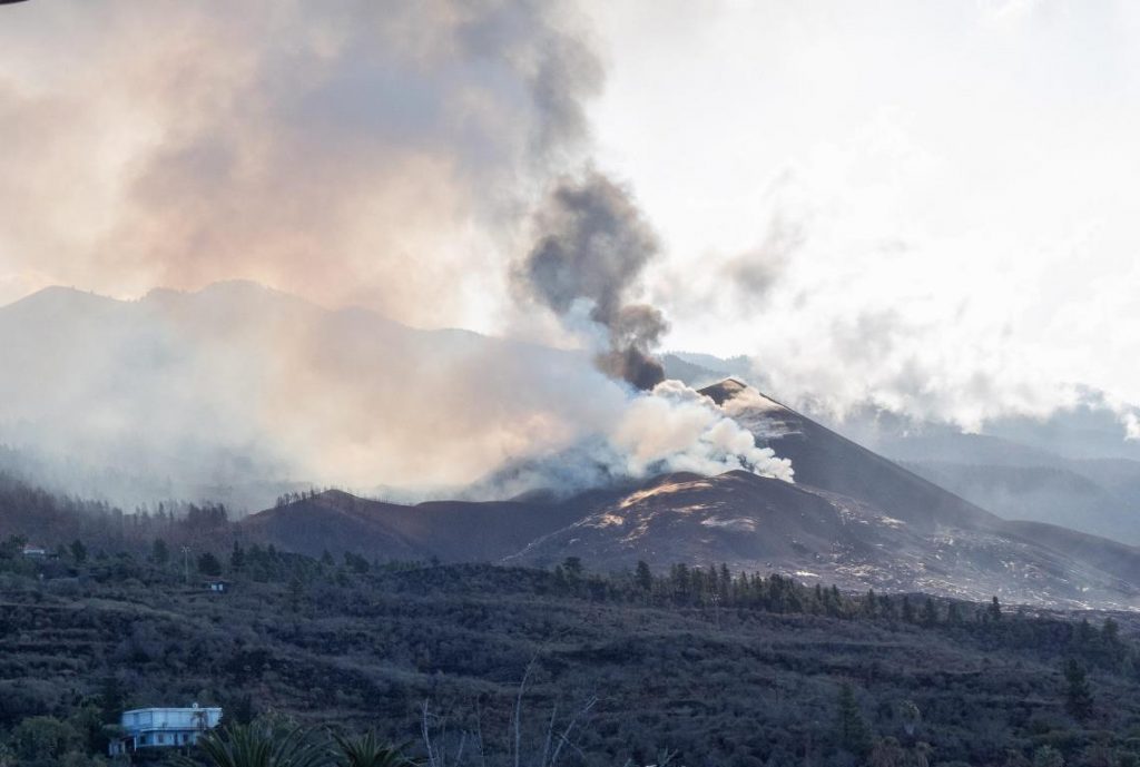eruzione la palma cumbre vieja