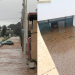 Maltempo, alluvione lampo nel Salento: tornado a Santa Cesarea Terme e Tricase, 187mm a Cerfignano, fiume di fango in mare a Otranto – FOTO e VIDEO