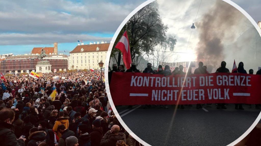 manifestazione vienna