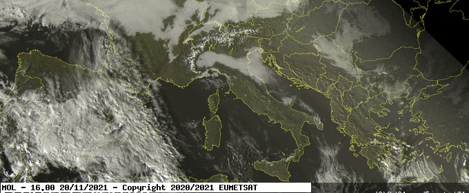 nebbia in pianura Padana