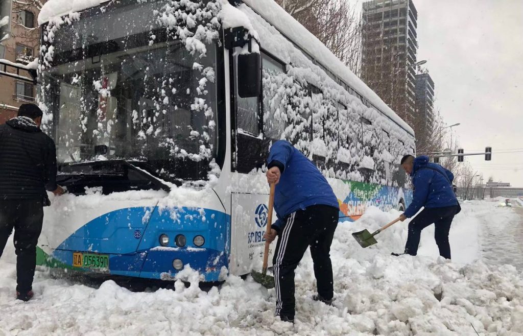 nevicata record Shenyang