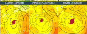 previsioni meteo 9 11 novembre 2021