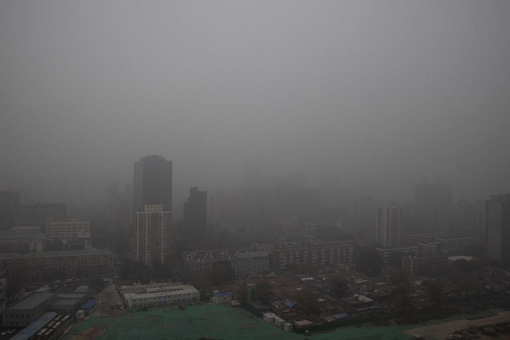 smog pechino