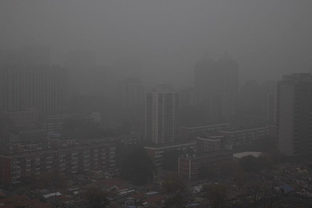 smog pechino