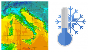temperature minime italia oggi