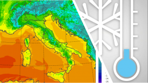 temperature minime italia oggi