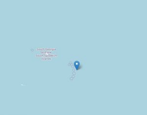 terremoto Georgia del Sud e Isole Sandwich Australi