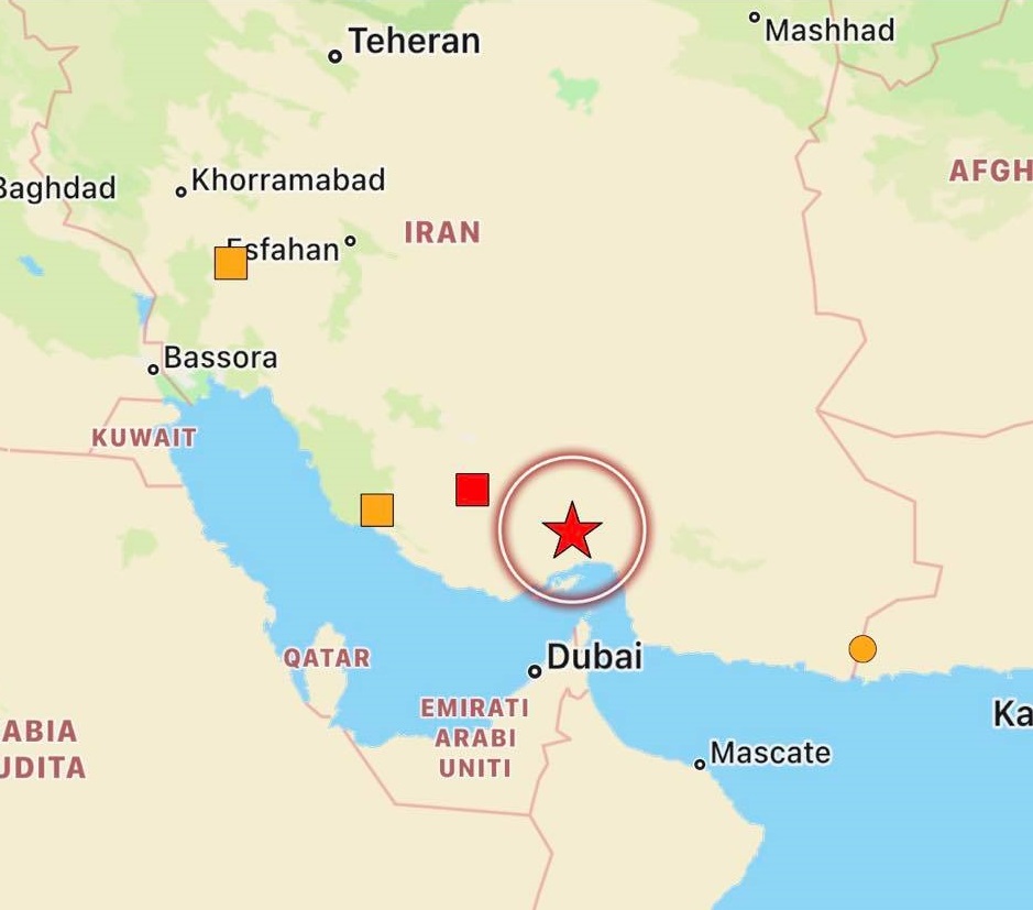 terremoto iran dubai