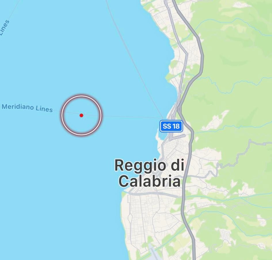 terremoto oggi reggio calabria