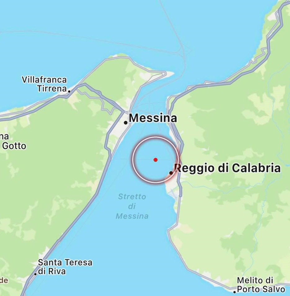 terremoto oggi reggio calabria
