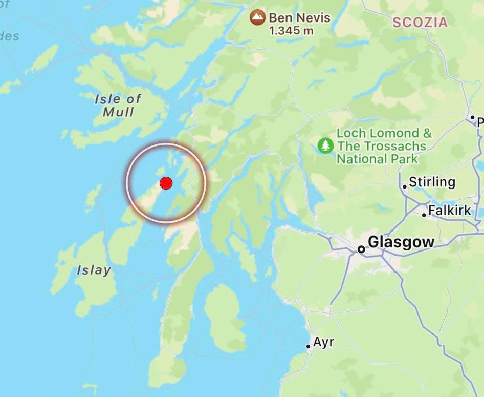 terremoto scozia