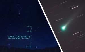 Cometa Leonard NASA Ruocco