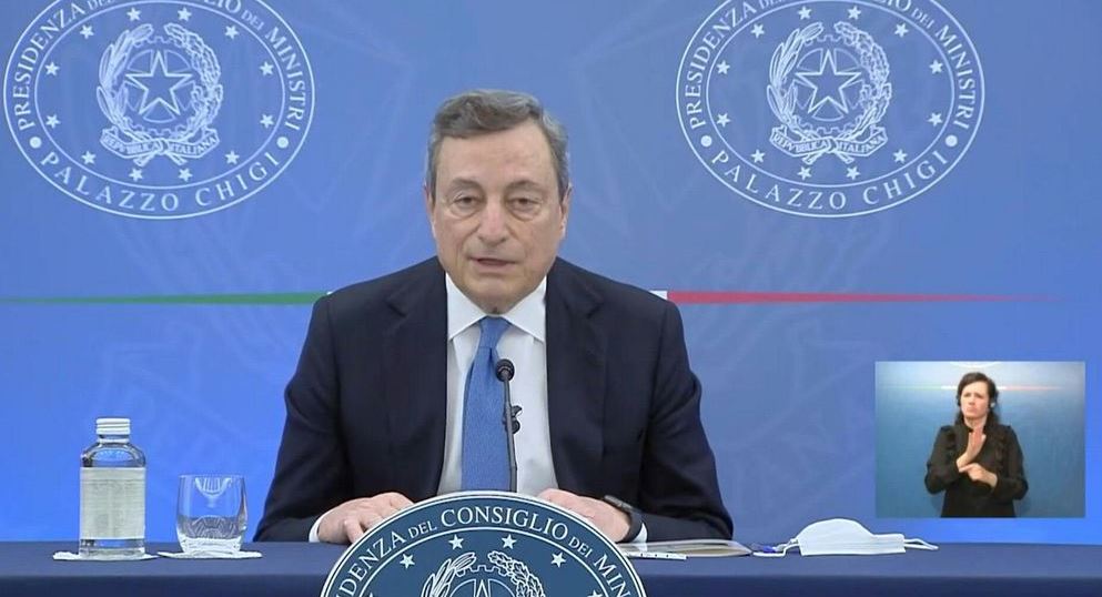 Draghi conferenza fine anno