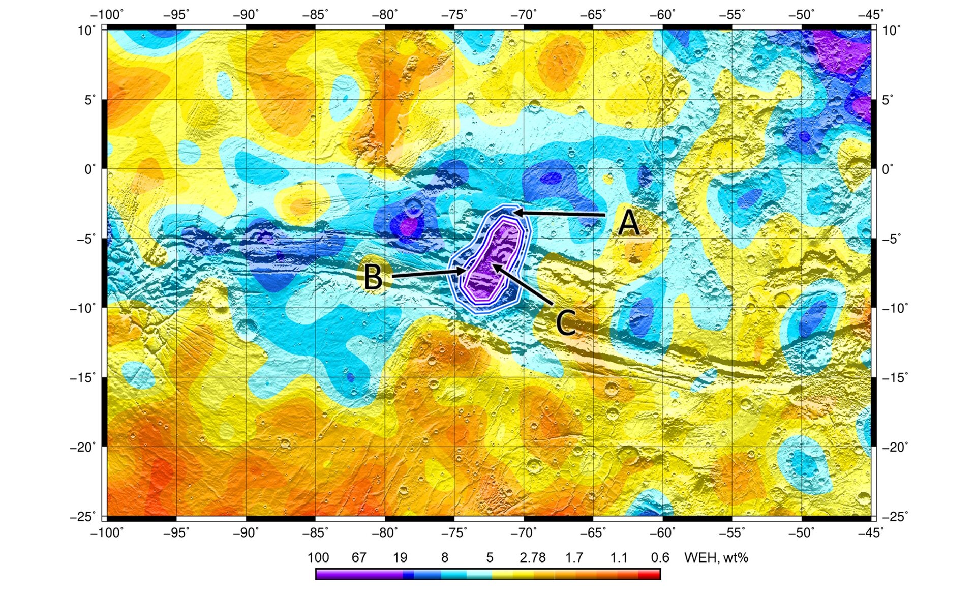 ExoMars Trace Gas Orbiter mappa la regione ricca di acqua di Valles Marineris