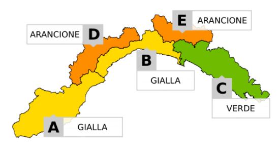 allerta meteo liguria