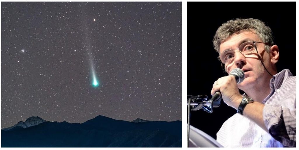 cometa leonard intervista Bardelli