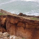 Maltempo in Sicilia: crolla tratto del costone roccioso di Cala Rossa a Terrasini – FOTO