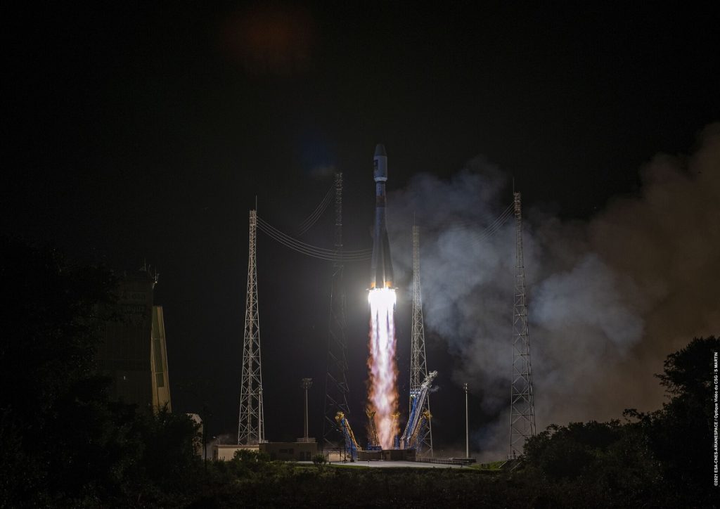 lancio galileo oggi esa