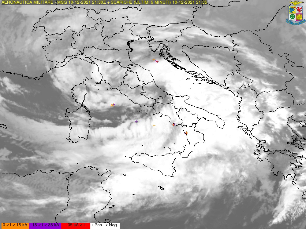 maltempo temporali centro sud