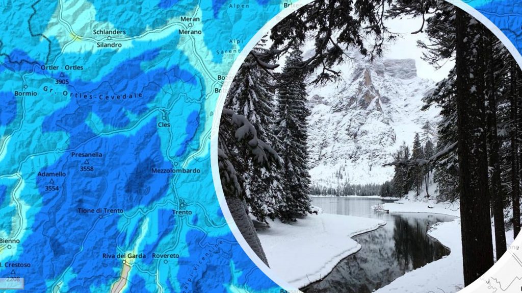 neve alto adige