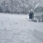 Maltempo in Toscana: neve sui passi nell’Aretino, quasi un metro sull’Amiata, disagi sulle strade – FOTO