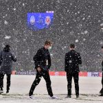 Maltempo, forte nevicata su Bergamo: rinviata la partita di Champions tra Atalanta e Villareal – FOTO