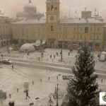 Maltempo, neve in pianura in Emilia Romagna: imbiancate anche Parma e Piacenza – FOTO e VIDEO