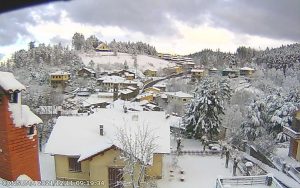 Neve al passo della Consuma