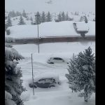 Maltempo in Piemonte: tanta neve a Bardonecchia, a Sestriere le auto spariscono nel bianco – FOTO e VIDEO
