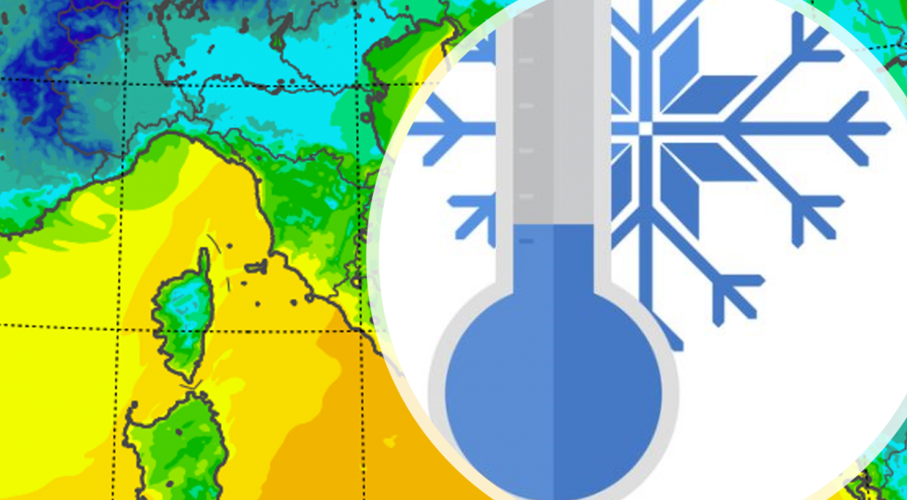 temperature minime italia oggi
