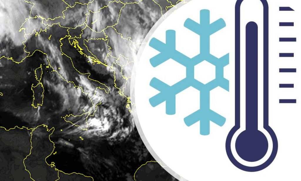 temperature minime italia oggi