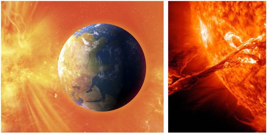tempesta geomagnetica filamento