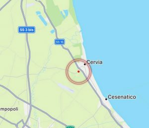 terremoto Cervia Ravenna