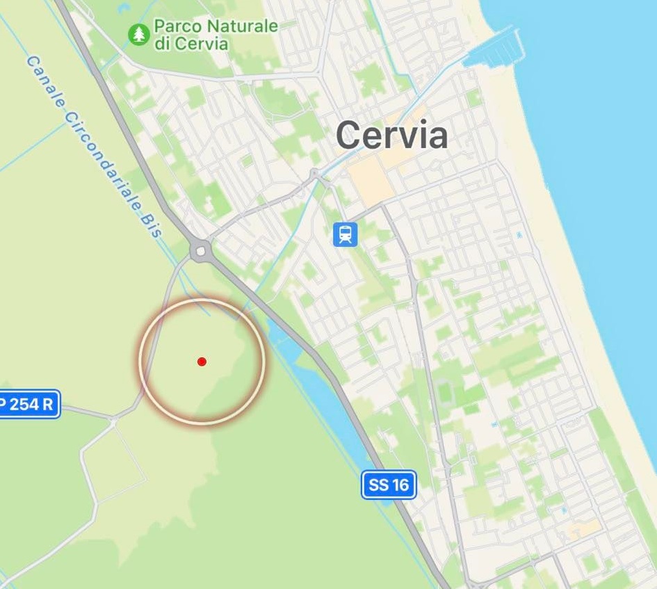 terremoto Cervia Ravenna