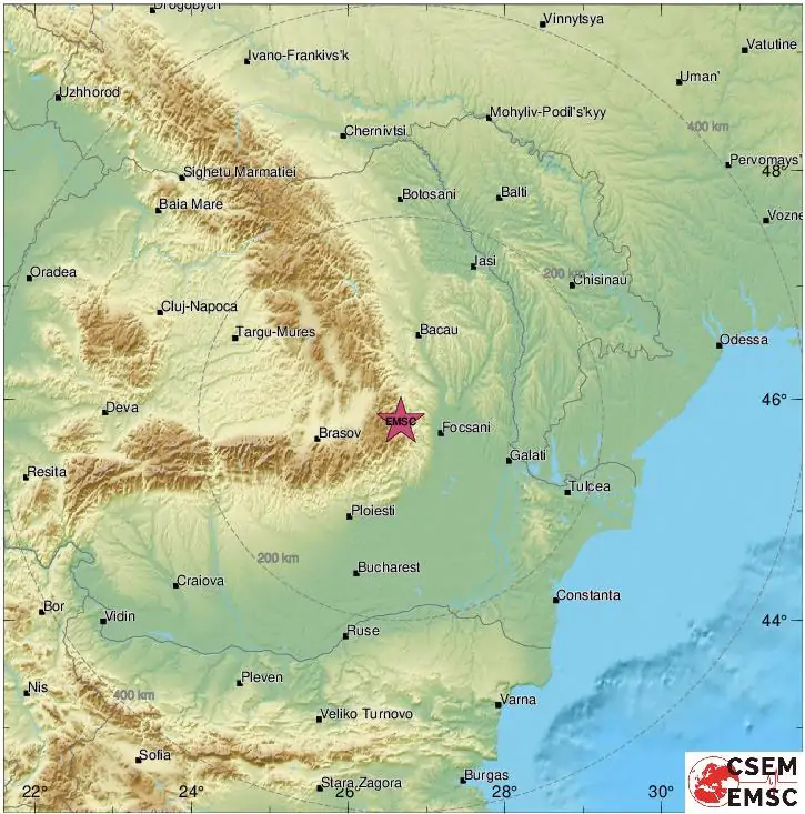 terremoto romania