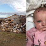 Tornado negli USA, tragedia a Dawson Springs: morta una bimba, scaraventata all’aperto, i genitori l’avevano legata sul seggiolino dell’auto nel tentativo di proteggerla