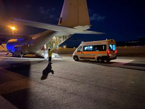 trasporto Aeronautica Militare Lamezia