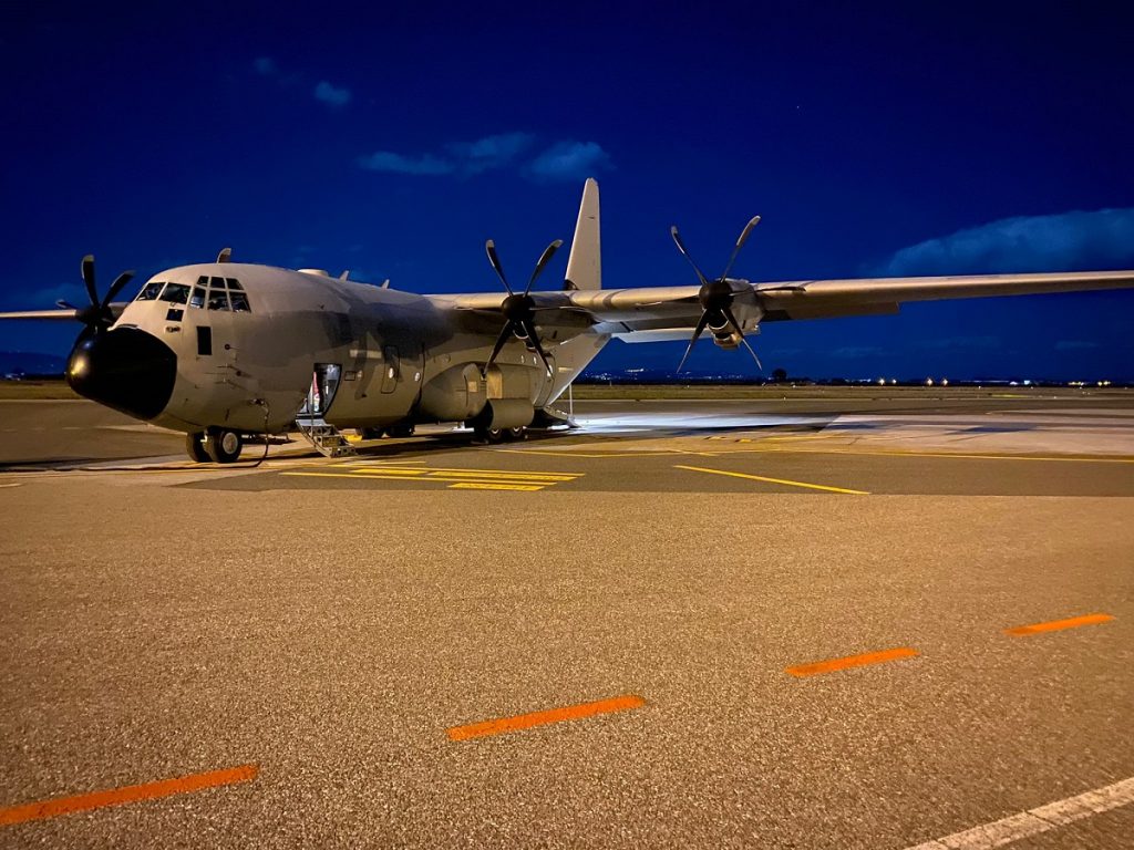 trasporto Aeronautica Militare Lamezia